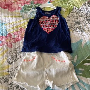 NWT Short Set